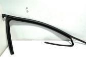 Front door glass trim molding