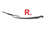 Front wiper blade arm