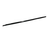 Front door glass trim molding