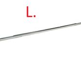 Front door glass trim molding