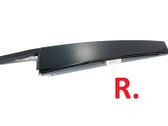 Rear door glass trim molding