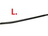 Front door glass trim molding