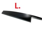 Rear door glass trim molding