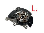 Front wheel hub spindle knuckle