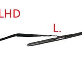 Front wiper blade arm