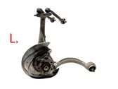 Front wheel hub spindle knuckle