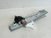 Rear window lifting mechanism without motor