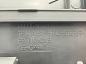 Rear sill trim cover