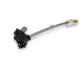 Rear door window regulator with motor