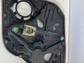 Rear window lifting mechanism without motor