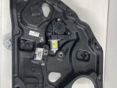 Rear door window regulator with motor