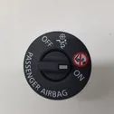 Passenger airbag on/off switch