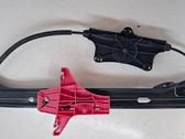 Rear window lifting mechanism without motor