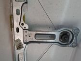 Rear window lifting mechanism without motor