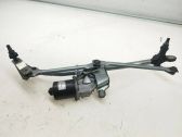 Front wiper linkage and motor