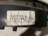 Geschwindigkeitsmesser Cockpit