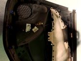 Rear door card panel trim