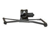 Front wiper linkage and motor