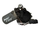 Front wiper linkage and motor