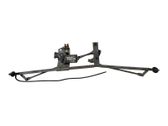 Front wiper linkage and motor