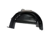Rear arch fender liner splash guards