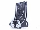 Rear window lifting mechanism without motor