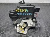 Rear door soft close latching motor