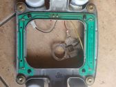 Steering wheel airbag cover