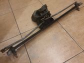 Front wiper linkage and motor