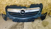 Front bumper upper radiator grill