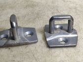 Front door lock loop/hook striker