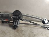Front wiper linkage and motor