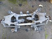 Rear axle beam with reductor