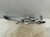 Front wiper linkage and motor