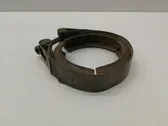 Muffler pipe connector clamp