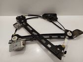 Front window lifting mechanism without motor