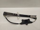Rear window lifting mechanism without motor