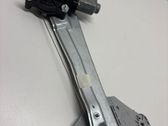 Rear door window regulator with motor