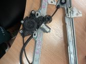 Rear door window regulator with motor