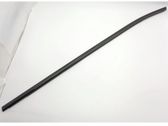 Front door glass trim molding