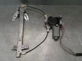 Rear window lifting mechanism without motor