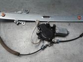 Front window lifting mechanism without motor