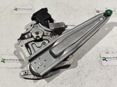Rear window lifting mechanism without motor