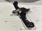 Rear window lifting mechanism without motor