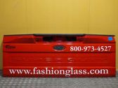 Pickup box rear panel tailgate
