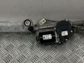 Front wiper linkage and motor