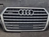 Front bumper upper radiator grill