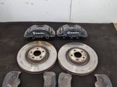 Brake discs and calipers set