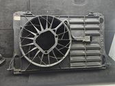 Radiator cooling fan shroud