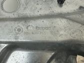 Rear door window regulator with motor